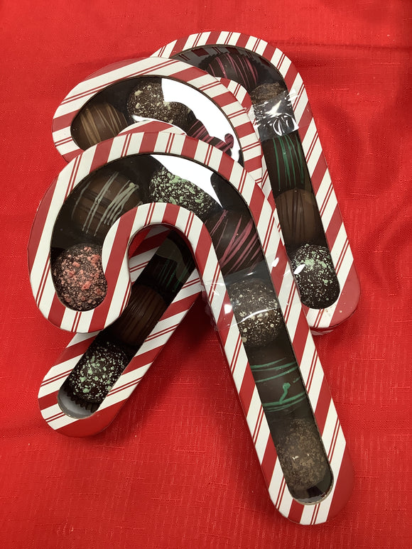 Candy Cane Dessert Truffle Box