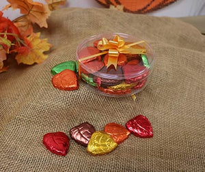 Foil Wrapped Fall Leaves